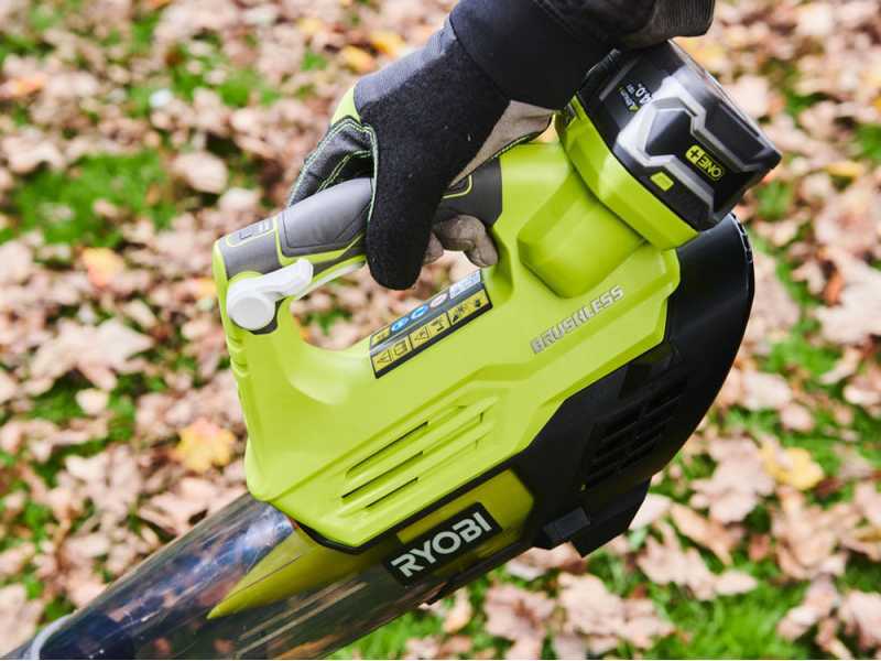 Ryobi 18 volt cordless blower top