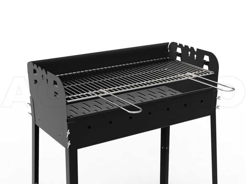 Ferraboli Maggiore Charcoal Barbecue - 75x37 cm Grid