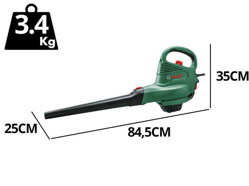 BOSCH UniversalGardenTidy 3000 Leaf Blower best deal on AgriEuro