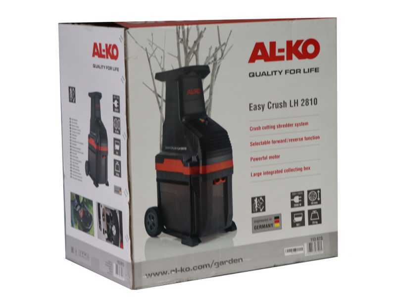 AL-KO Easy Crush LH 2810 - Electric garden shredder - roller cutting - max cutting diameter 42 mm
