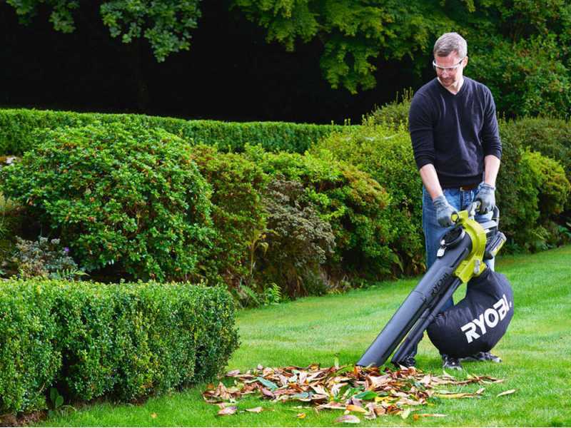 RYOBI RBV36B Cordless Blower - Vacuum - Shredder - WITHOUT BATTERY AND BATTERY CHARGER