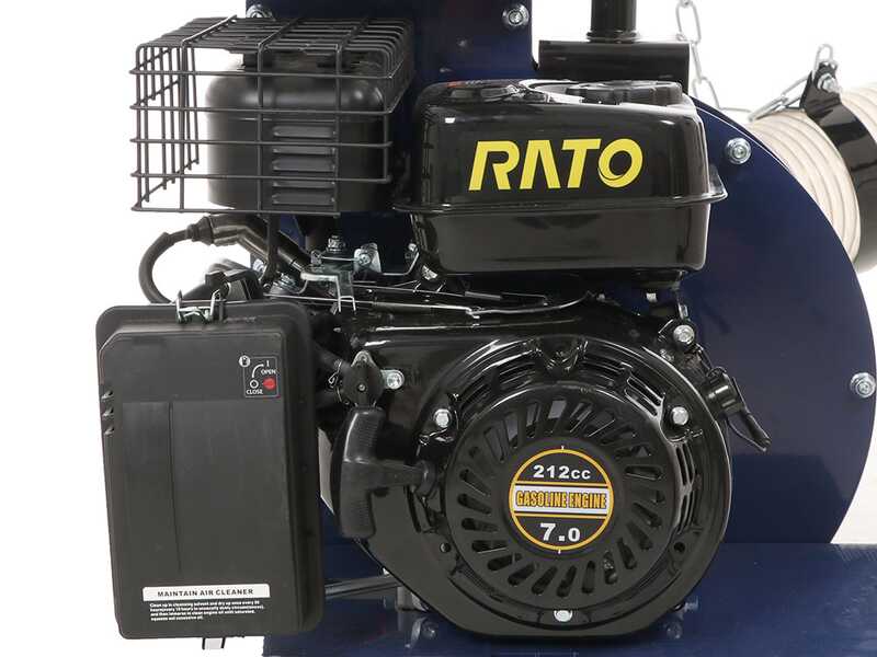 BullMach Filla R - Truck-mounted petrol leaf vacuum - Rato 7 Hp