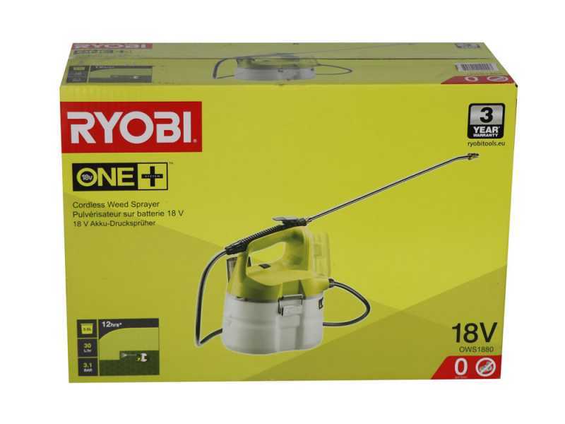 RYOBI Battery powered nebulizer 18V 3 5L best deal on AgriEuro