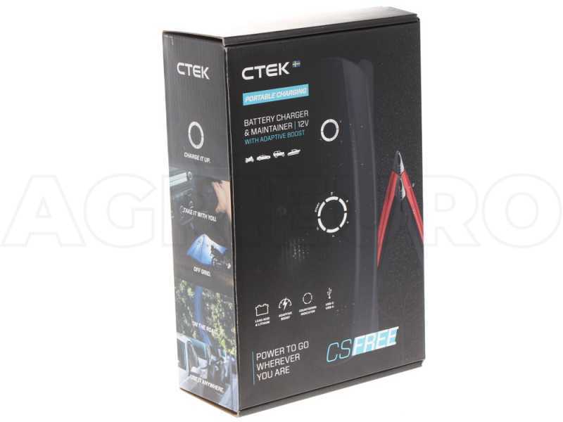 CTEK CS FREE - Battery Charger, Maintainer and Power Bank - 6ah/12V Battery