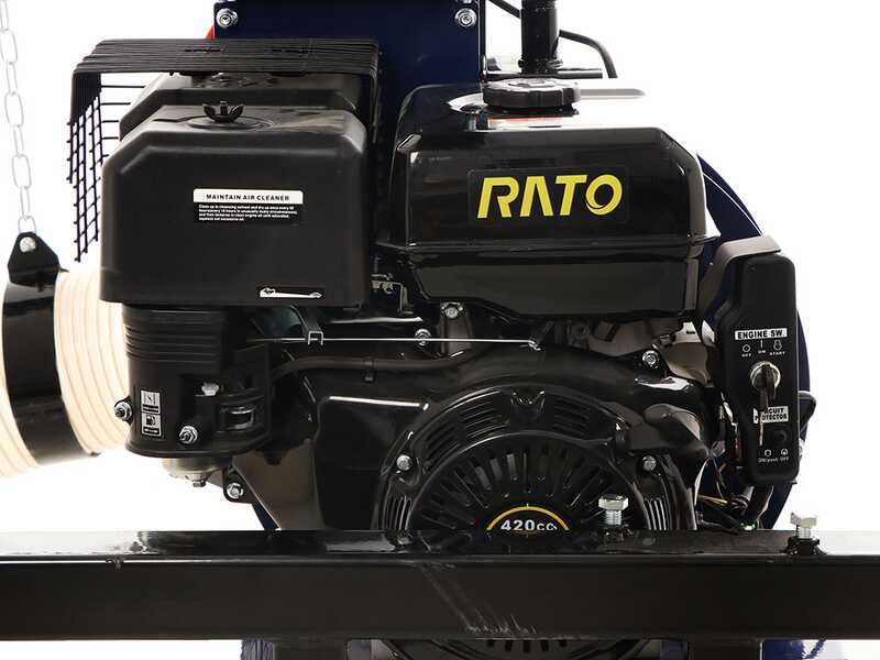 BullMach Filla RE - Truck-mounted petrol leaf vacuum - Rato7 HP