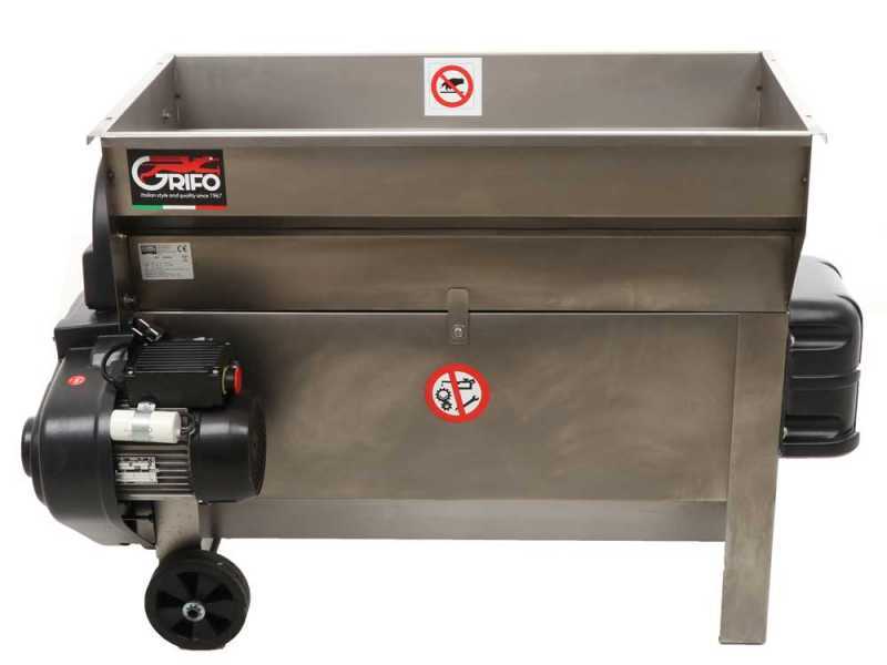 GRIFO DVEP30I - Electric Grape Destemmer with Loading Hopper