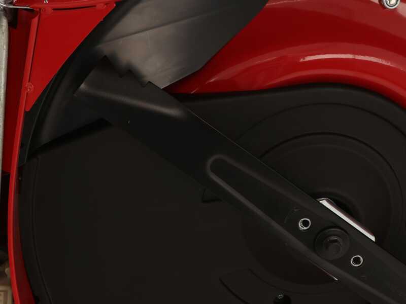 GeoTech Pro S58-3 BMSWGE L225 Self-propelled Petrol Lawn Mower, Swiveling Single Wheel - Electric Start