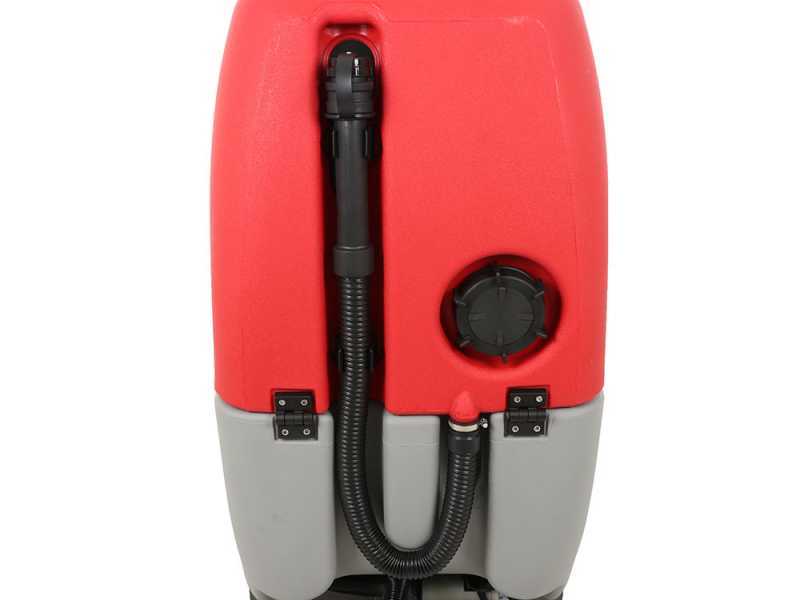 U.B. LP-550-B cordless wireless floor washer - 3-in-1: wash, dry and vacuum
