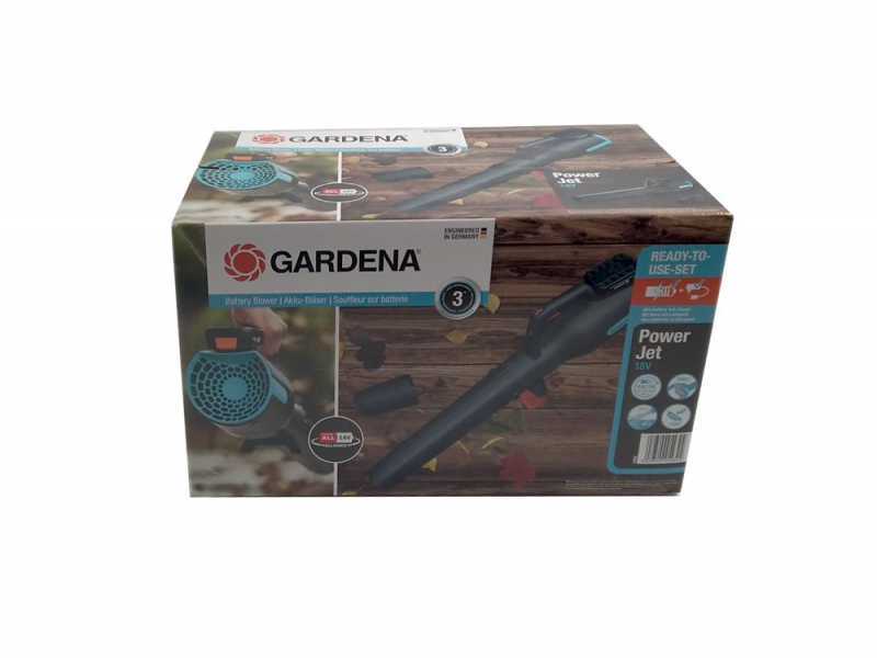 Gardena PowerJet 18V P4A Leaf Blower - 18V - BATTERY AND BATTERY CHARGER NOT INCLUDED