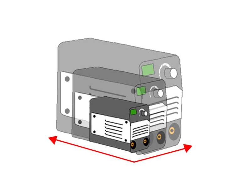Inverter Electrode Welding Machine in direct current DC Blackstone B-WM 120  - 120 A - with MMA Kit