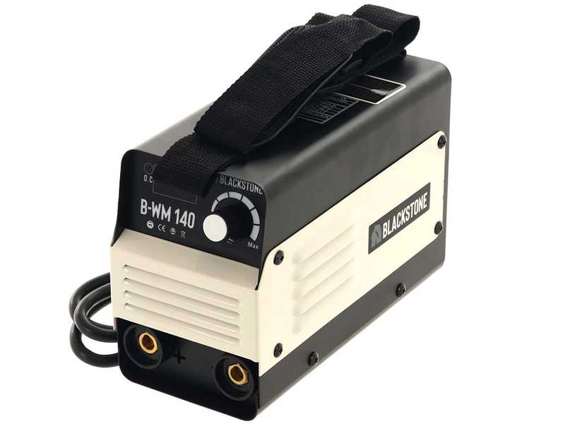 Inverter Electrode Welding Machine in direct current DC Blackstone B-WM 140 - 140 A - with MMA Kit