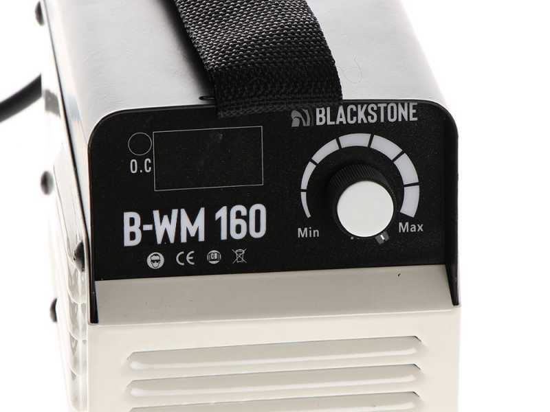 Inverter Electrode Welding Machine in direct current DC Blackstone B-WM 160 - 160 A - with MMA Kit