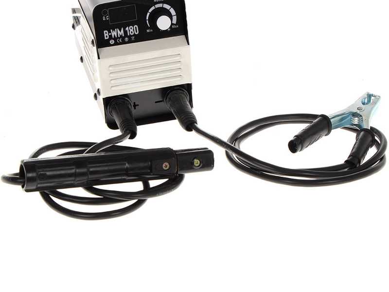 Inverter Electrode Welding Machine in direct current DC Blackstone B-WM 180 - 180 A - with MMA Kit