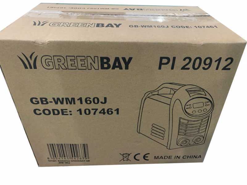 Inverter Electrode Welding Machine in direct current DC GREENBAY GB-WM 160J - 160A - with MMA Kit