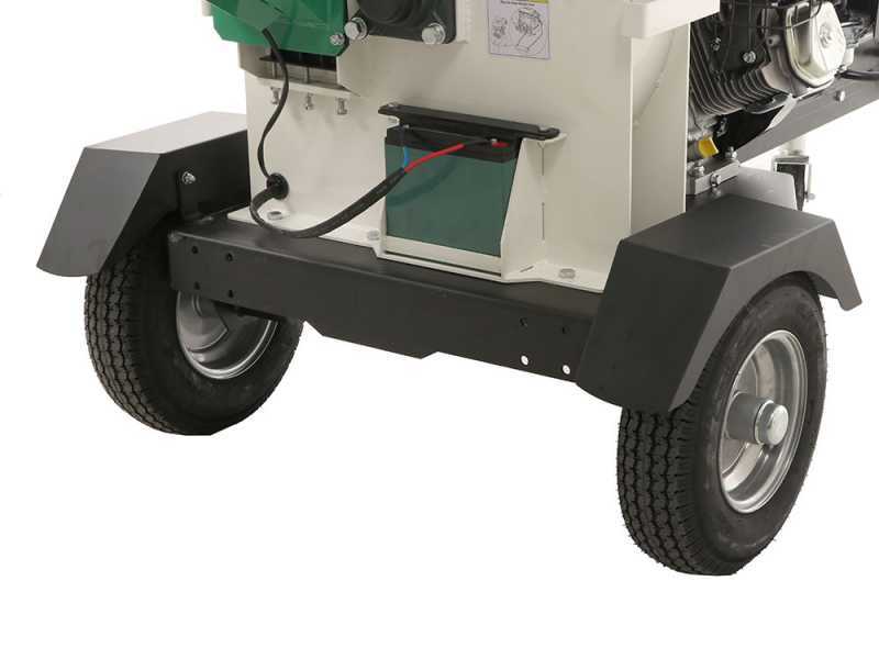 GreenBay GB-WDC 120 HE - Professional petrol garden shredder - Honda GX390 engine