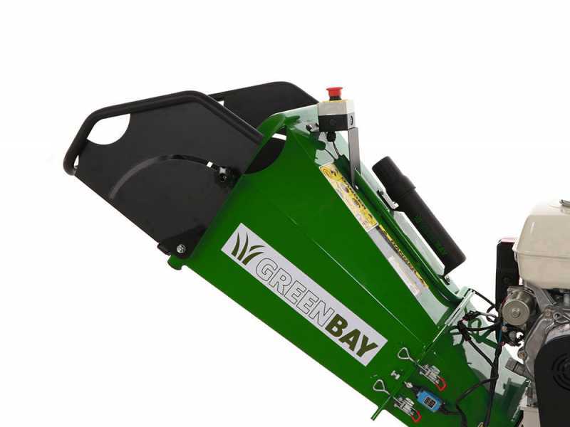 GreenBay GB-WRC 120 HE - Professional petrol garden shredder - 13 HP Honda GX390 engine