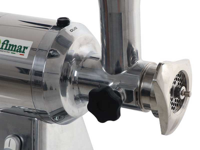 FIMAR TC12B  Electric Meat Mincer - Removable Grinding Unit in Food-grade Aluminium - Single-phase - 230V / 1.0 hp