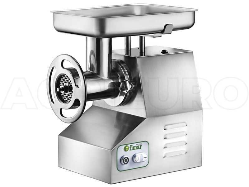 FIMAR TC32TN Electric Meat Mincer - Body and Grinding Unit in Stainless Steel - Three-phase - 400 V/ 3 hp