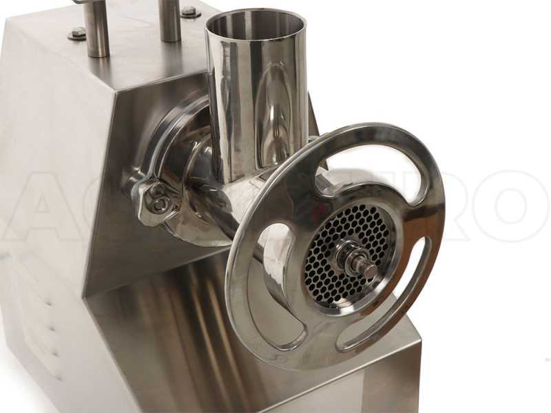 FIMAR TC32TN Electric Meat Mincer - Body and Grinding Unit in Stainless Steel - Three-phase - 400 V/ 3 hp