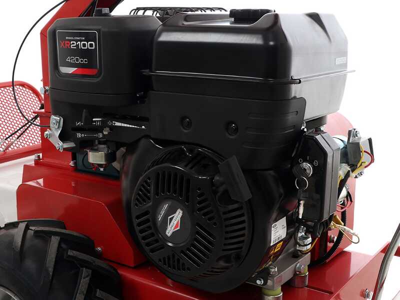 GeoTech-Pro GFM 760 BS-E - Professional Hammer Rough Cut Mower - B&amp;S XR2100