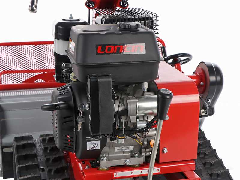 GeoTech-Pro GFM 860 L-E - Professional Hammer Rough Cut Mower -  Loncin G420FD