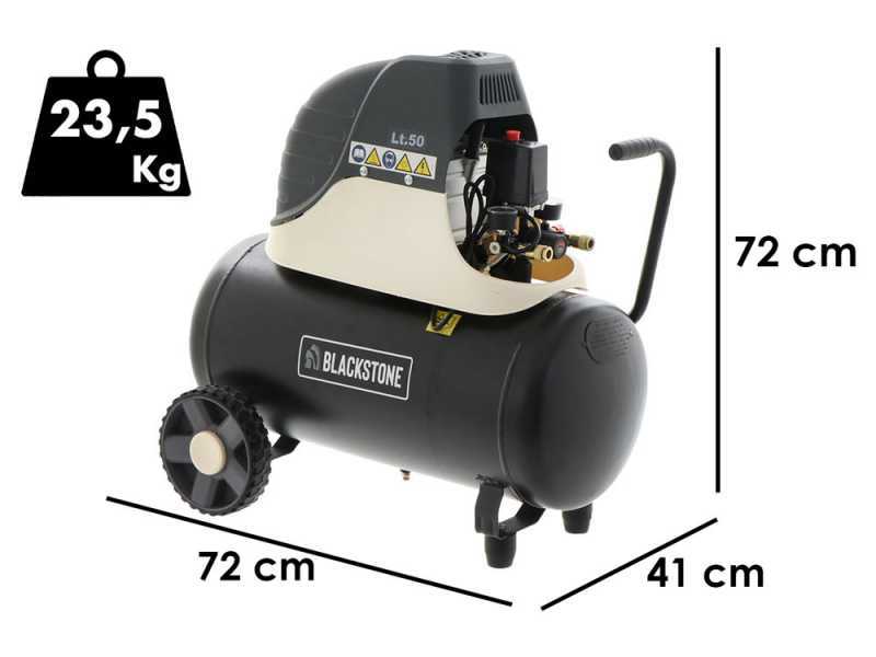 BlackStone LBC 50-20  - Electric Air Compressor - 50 L Tank - 8 Bar Pressure
