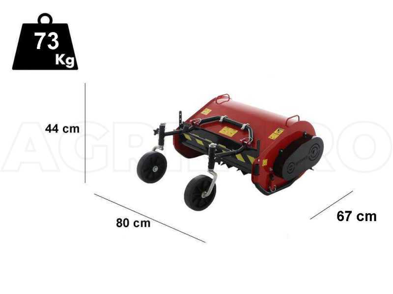 70 cm Heavy Series Flail Mower for 2-wheel Tractor 10 HP