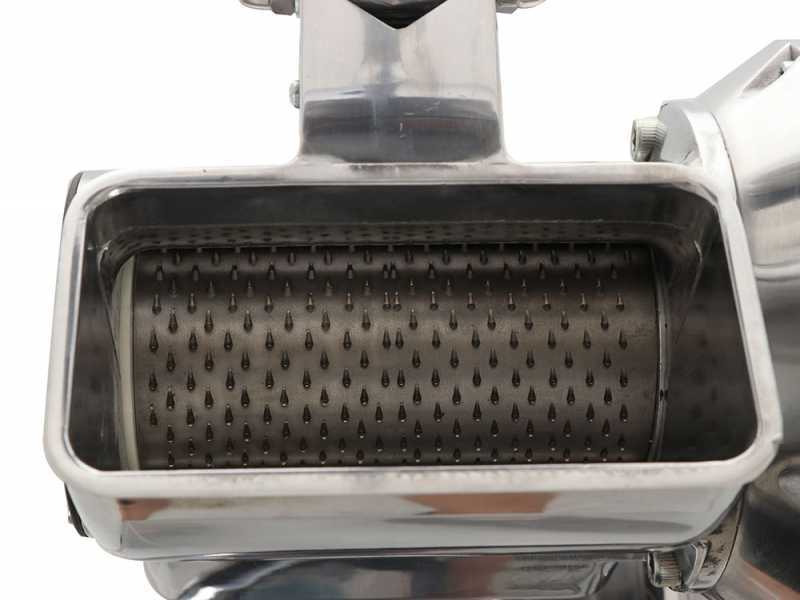 FIMAR TC12AT Electric Meat Mincer - with Integrated Grater - Removable Grinding Unit in Stainless Steel - Three-phase - 1.0HP/400V