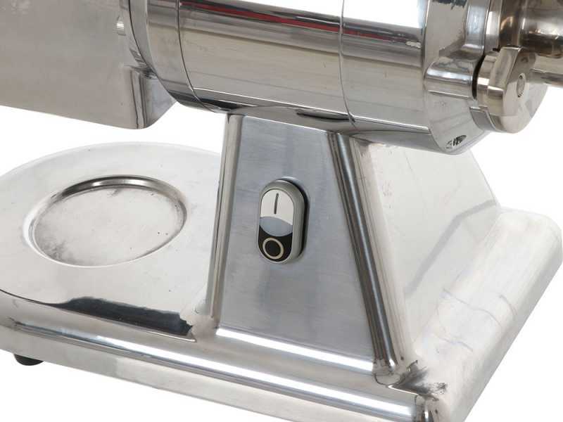 FIMAR TC12AT Electric Meat Mincer - with Integrated Grater - Removable Grinding Unit in Stainless Steel - Three-phase - 1.0HP/400V