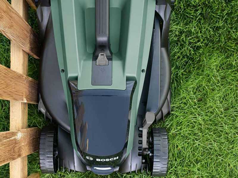 Bosch CityMower 18 300 battery powered electric lawn mower best deal on AgriEuro