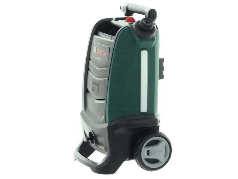 Bosch battery on sale powered pressure washer