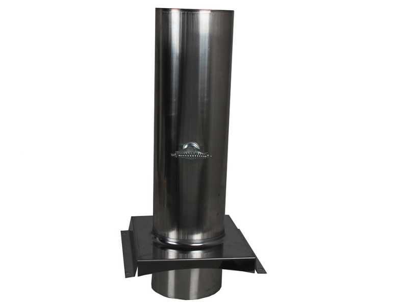 AgriEuro Top-Line Family Stone Grigio - Outdoor Wood-fired Pizza Oven 80X60 - 4 Pizzas