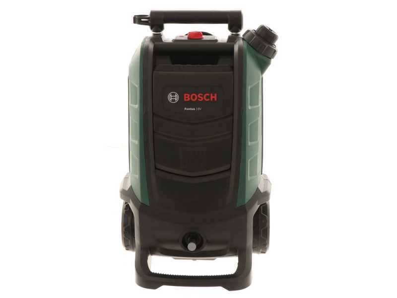 BOSCH Fontus GEN 2 Battery-powered Pressure Washer - 20 bar - Compact- 15 l Tank - 18V - BATTERY AND BATTERY CHARGER NOT INCLUDED