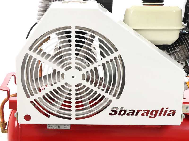 Krisone 580 Petrol Engine-driven Air Compressor - 6,5 HP Sbaraglia Engine