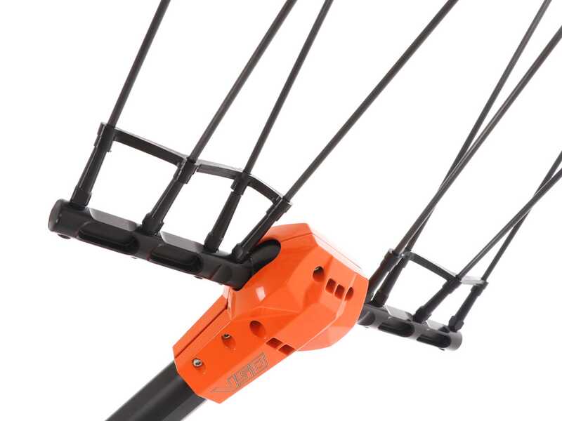 Jolly Italia V50X - Electric Battery-powered Olive Harvester - 36V - with 2.3 m Fixed Pole and Step-Up Extension