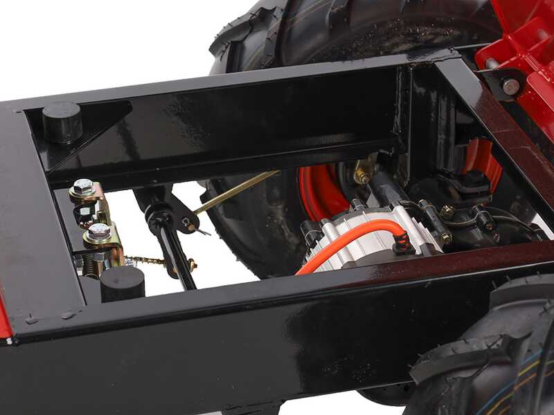Battery-Powered Power Wheelbarrow GeotechPro Mini Dumper Car E300 - Manual Dumper Barrow 300 Kg