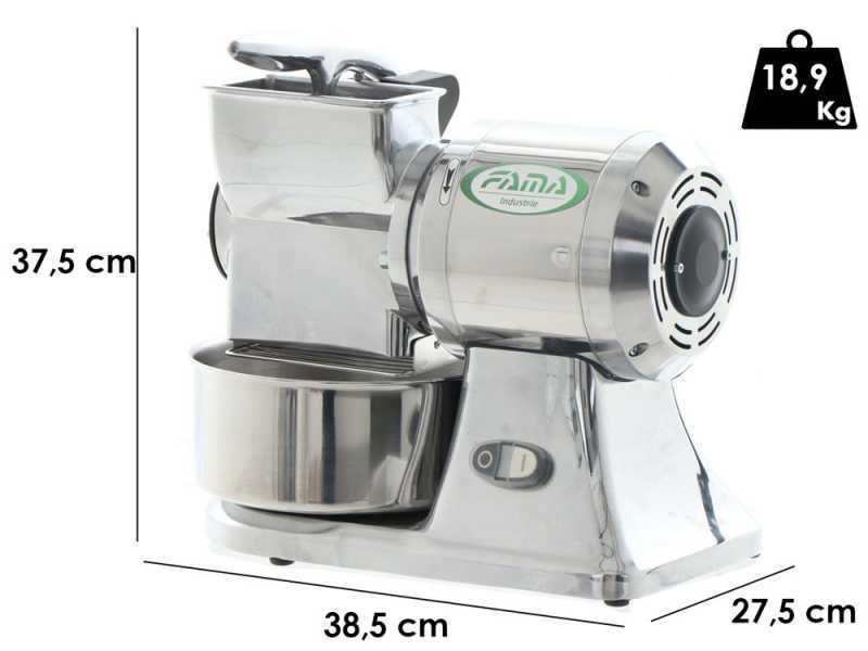 Fama GS - Professional Electric Polished Aluminium Grater - 750W
