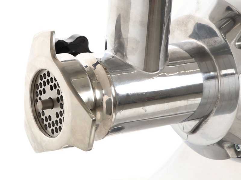 FAMA TS12 Electric Meat Mincer - Stainless Steel Removable Grinding Unit- Three-phase - 400V / 1.0 hp