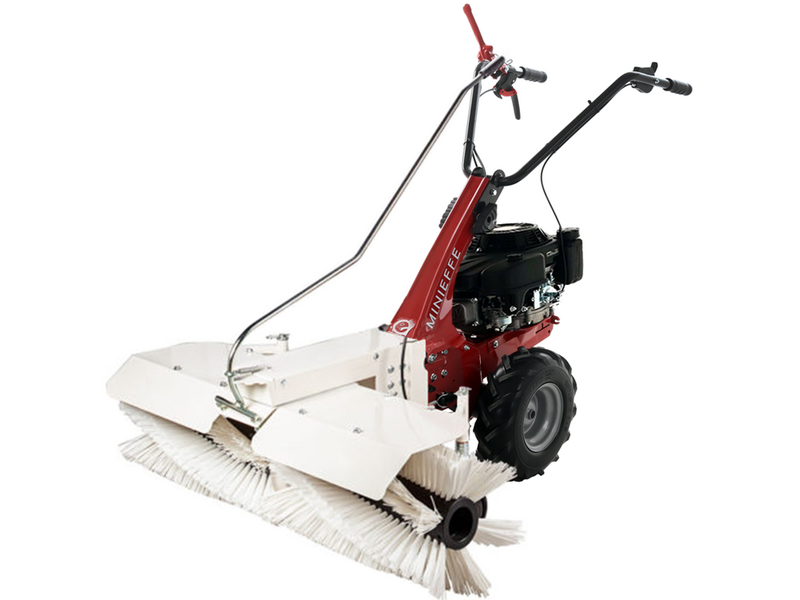 105 cm Petrol Powered Sweeper Eurosystems Minieffe - Loncin 196 OHV