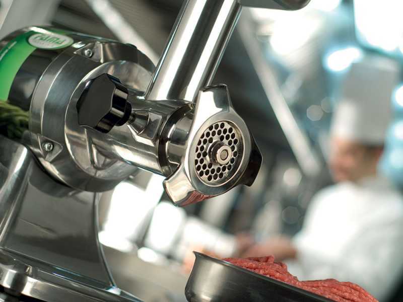 FAMA TS12 Electric Meat Mincer - Stainless Steel Removable Grinding Unit- Single-phase - 230V/ 1.0 hp
