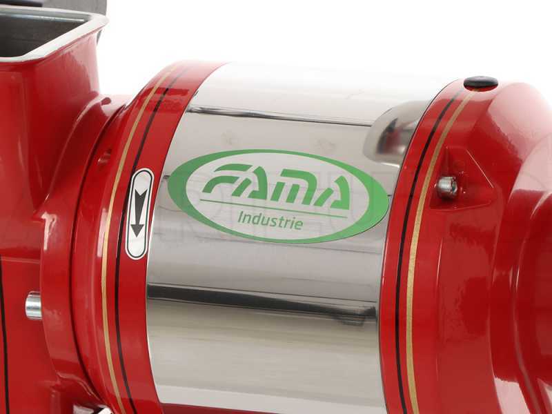FAMA TG12 RETR&Ograve; Electric Meat Mincer - Grinding Unit in Food-grade cast iron - Three-phase - 1.0HP/400V