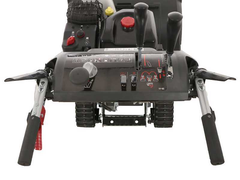 BlackStone B-ST 87 BSTE - Petrol Snowplough - Tracked - B&amp;S 2100