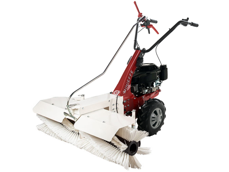 105 cm Petrol Powered Sweeper Eurosystems Minieffe RM - Loncin 196 OHV
