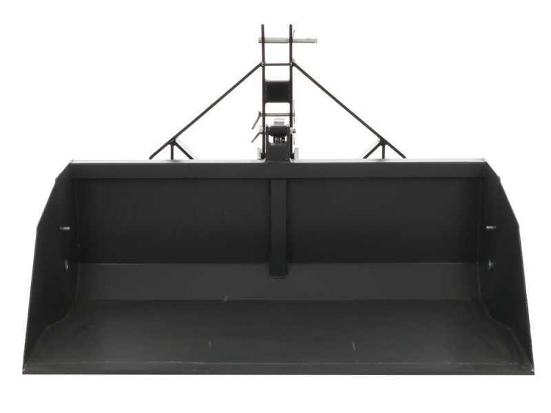 Blackstone B-PAL 180 - Tractor-mounted Rear Loader Bucket - 180 cm Blade - 700 Kg Load Capacity