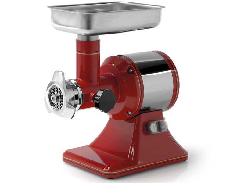 Fama TS12R Retro - Electric meat grinder - Stainless steel grinding unit - 230V