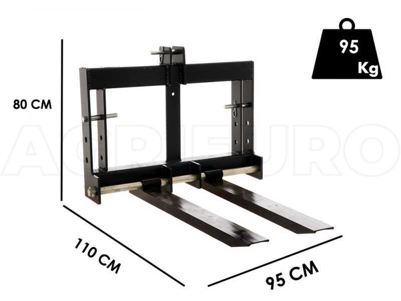 Blackstone B-PF 700 - Tractor loading fork - 700 kg Load capacity 