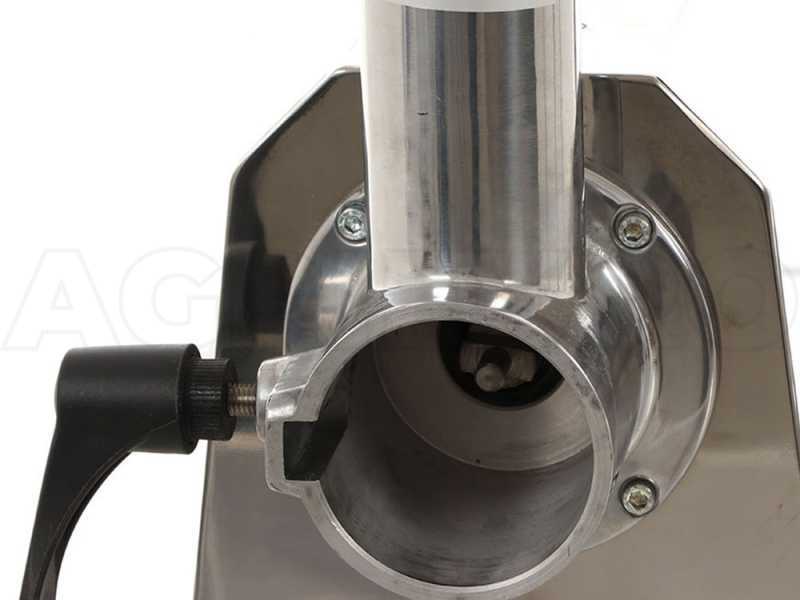 FAMA TI12 Electric Meat Mincer - Body in Stainless Steel - Grinding Unit in Food-grade Cast Iron - Single-phase - 230V/ 1.0 hp