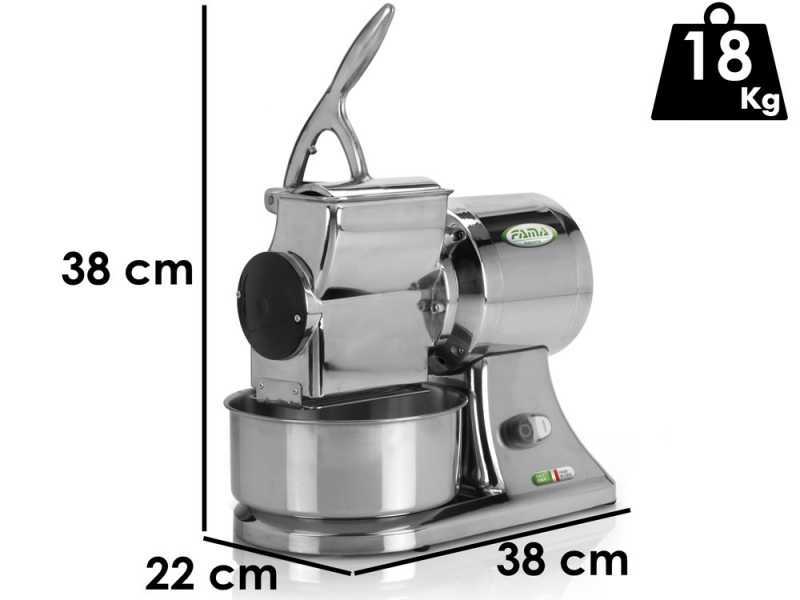 Fama GS - Professional Electric Polished Aluminium Grater - 750W