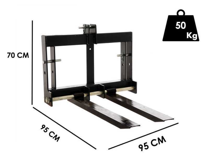 Blackstone B-PF 300 - Tractor loading fork - 300 kg load capacity