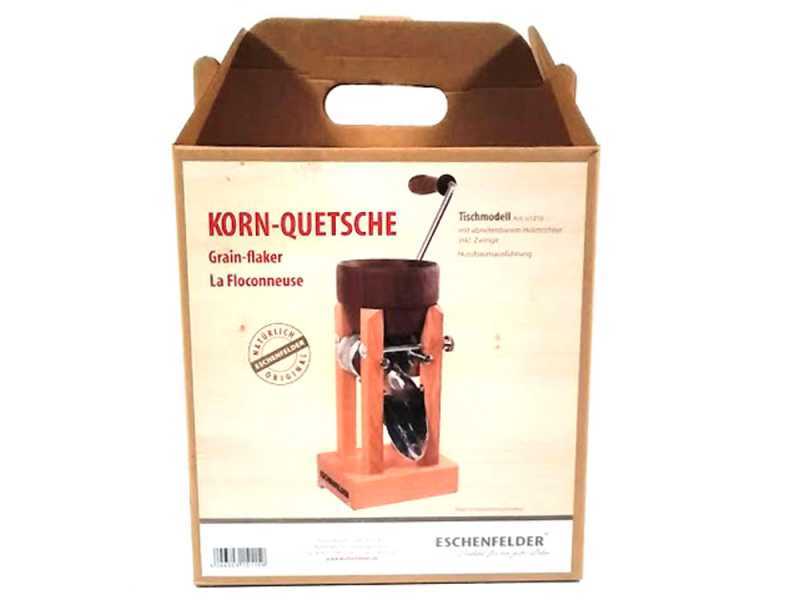 Eschenfelder n1210 150g - Manual Walnut Flaker Mill with Stainless Steel Rollers